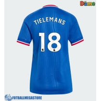 Fotballdrakt Dame Manchester United Youri Tielemans #18 Bortedrakt 2026-27 Kortermet